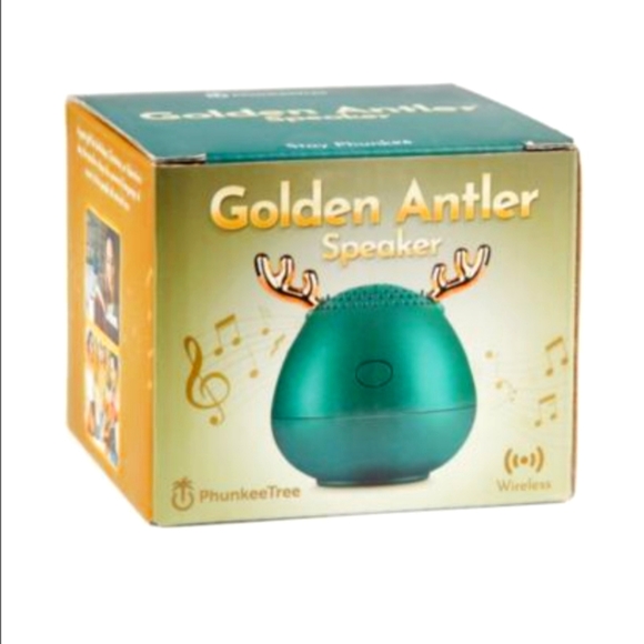 PHUNKEE TREE Antler Wireless Speaker NIB - Picture 2 of 8